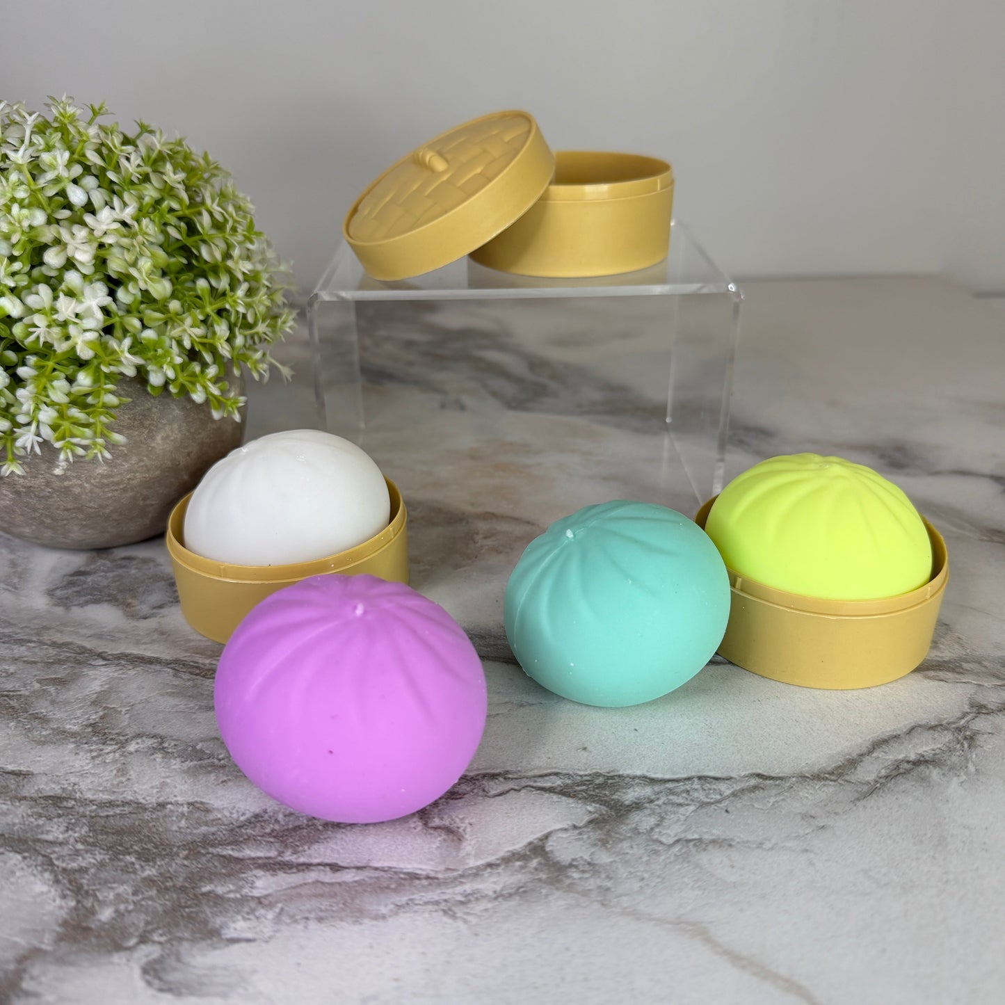 Squishy Toy - Mini Dumpling, Solids #2