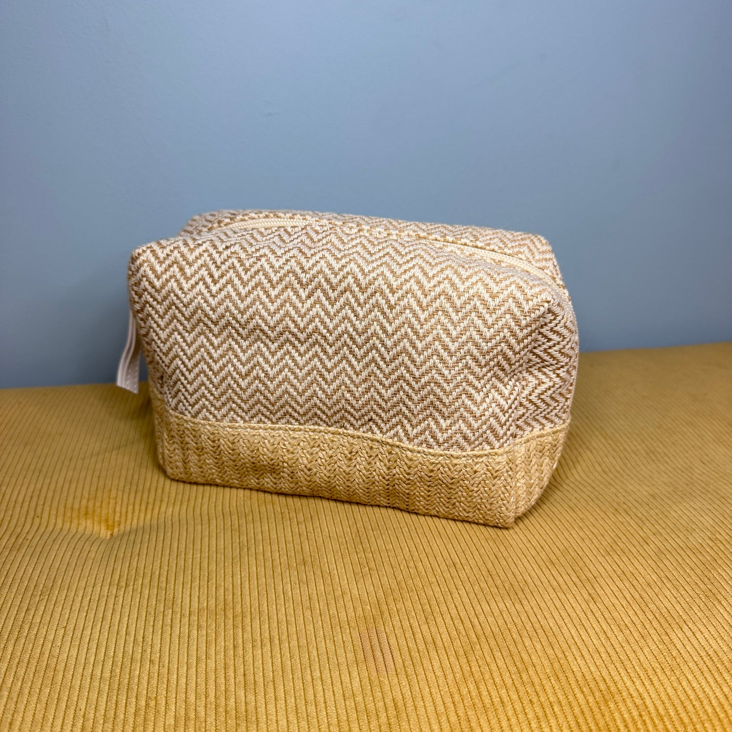 Travel Pouch - Chevron Neutrals