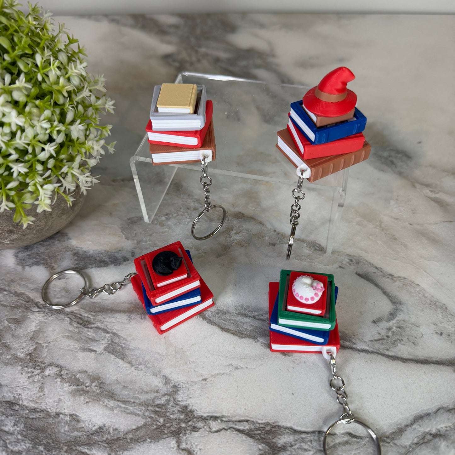 Keychain Clicker Toy - Book