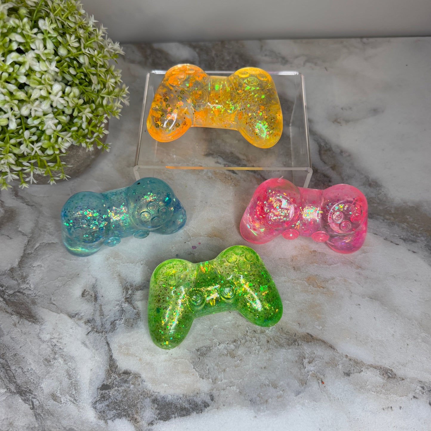 Squishy Toy - Glitter Game Controller