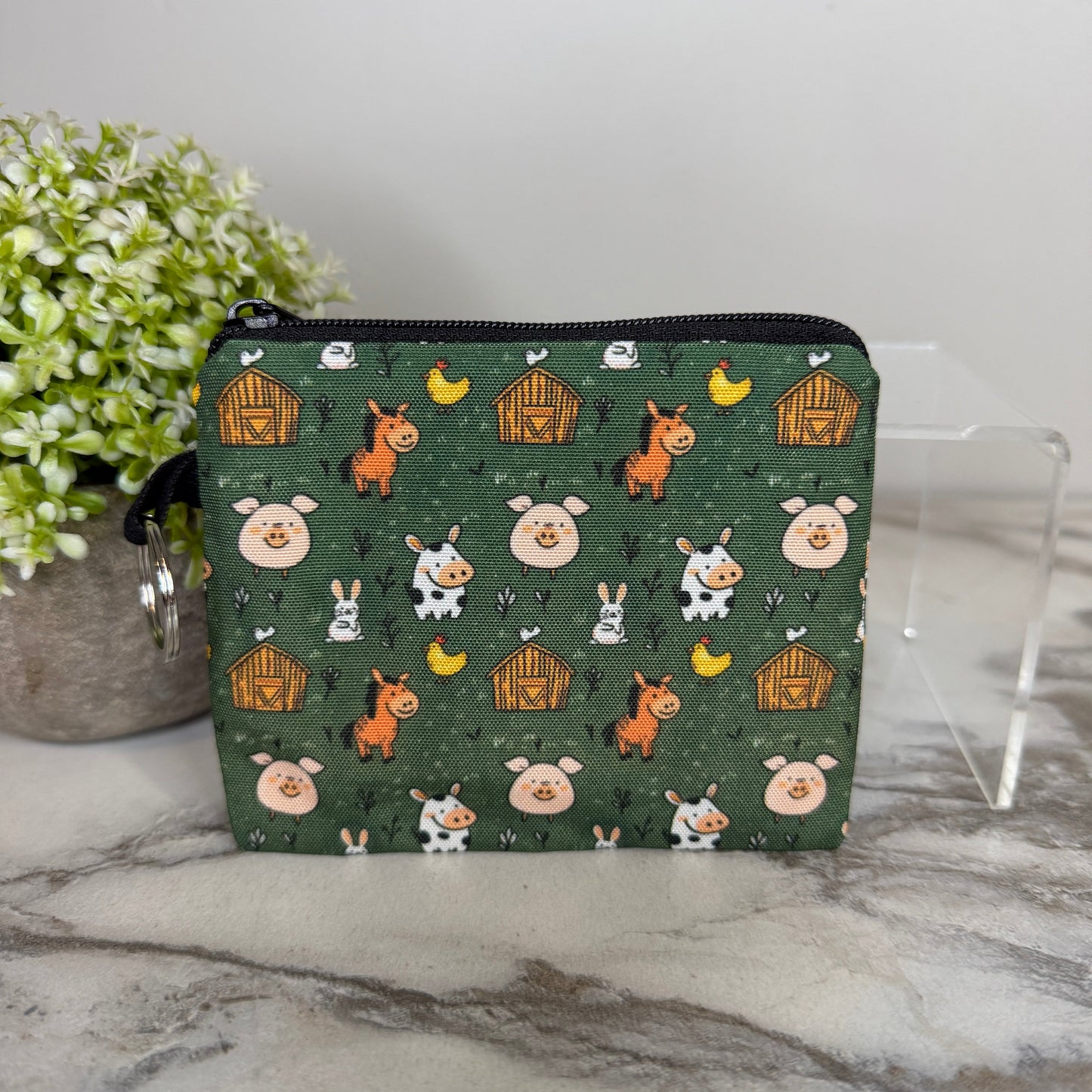 Mini Pouch - Farm Animals