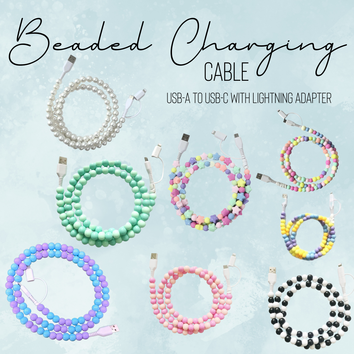 Charging Charger Cord - Beaded #1