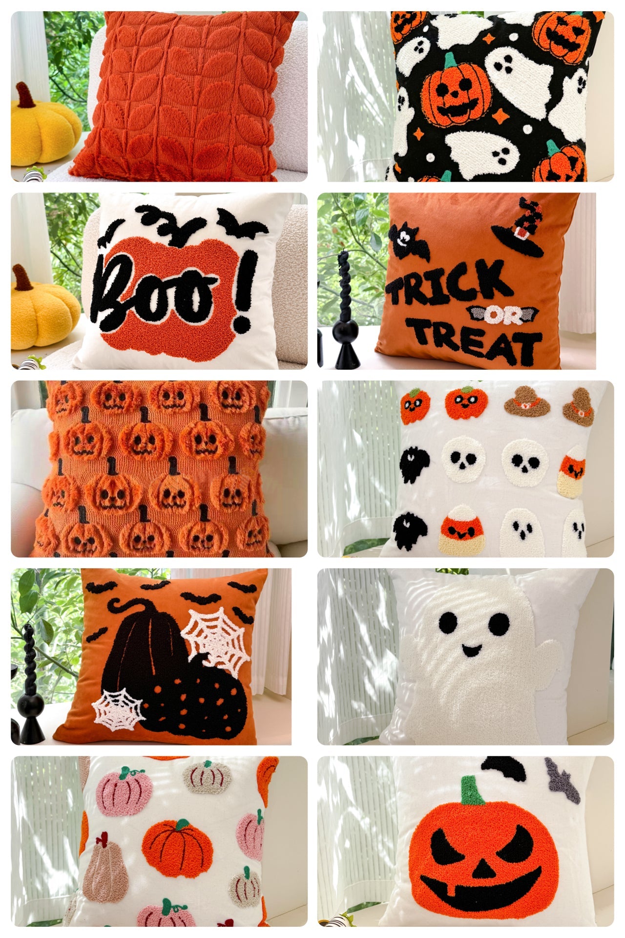 Pillow Cover - Halloween & Fall