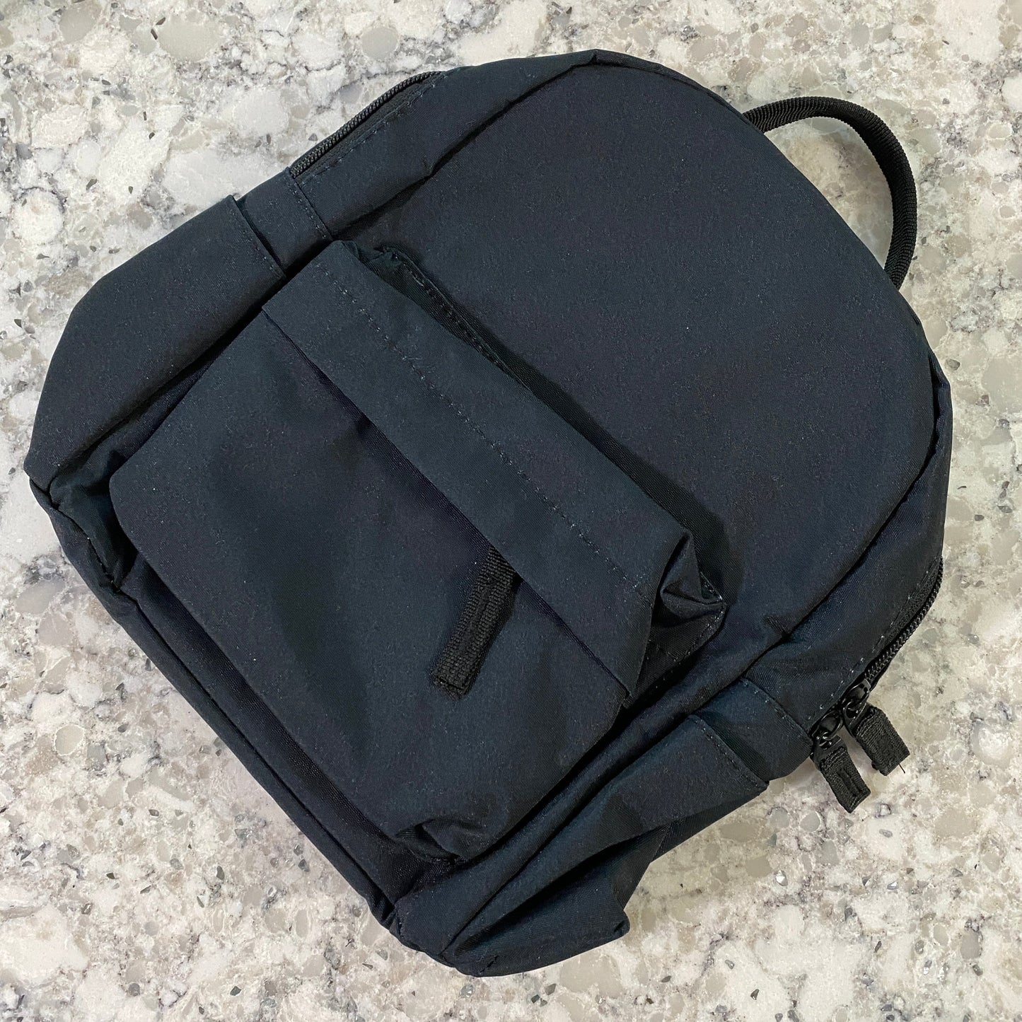 Mini Backpack - Solid Black